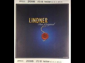 Lindner Nachtrag Vatikan 2016 Blatt 0, 198-201 Vordruck T 172