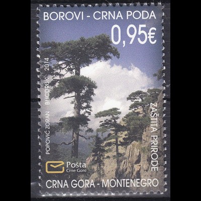 Montenegro 2014, Michel Nr. 353 **, Naturschutz