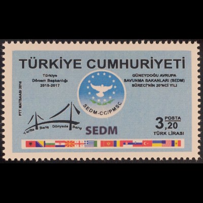 Türkei Turkey 2016 Nr. 4307 SEDM Treffen Antalya Rat der Weisen besucht Türkei