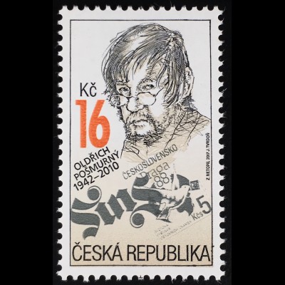 Tschechische Republik 2017 Michel Nr. 911 Tradition Briefmarkengestaltung