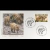 Bund BRD Ersttagsbrief FDC Nr. 3288-89 1. März 2017 Tierkinder Wildschwein Iltis