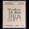 Liechtenstein 2017 Nr. 1844-46 SEPAC Handwerk Piktogramme Werkzeuge Schneider 