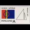 Norwegen 2017 Nr. 1929-30 Träante Norwegische Farben und Königin