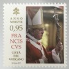 Vatikan 4 verschiedene Briefmarken JG 2017 Nr. 1889-92 Papst Franziskus