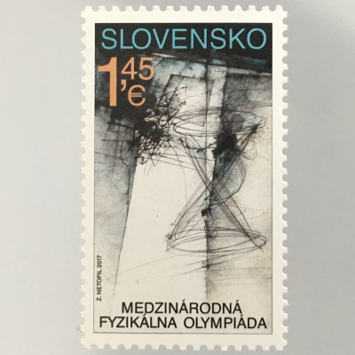 Slowakei Slovakia 2017 Nr. 809 Internationale Olympiade der Physik Wissenschaft
