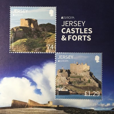Jersey 2017 Block 152 Europa Burgen und Schlösser Castles & Forts Blockausgabe