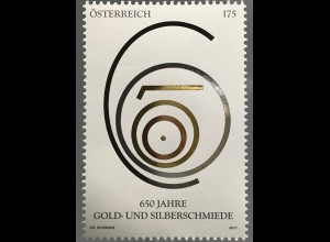 Österreich 2017 Michel Nr. 3335 650 Jahre Zunft der Gold- und Silberschmiede