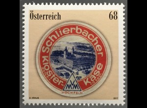 Österreich 2017 Michel Nr. 3339 Klassische Warenzeichen Schlierbacher Käse 