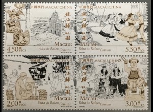 China Macau Macao 2017 Nr. 2111-14 Zurück zu den gemeinsamen Wurzeln Historie