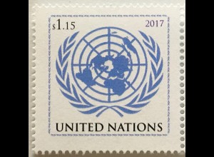 Ver. Nationen UN UNO New York 2017 Neuheit Jahr des Hahns Year of the Rooster
