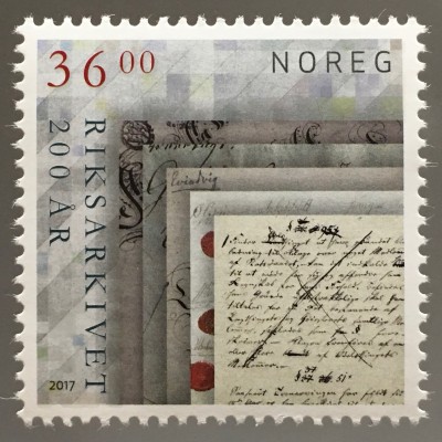 Norwegen 2017 Nr. 1937 200 Jahre Reichsarchiv Historische Schriften Dokumente