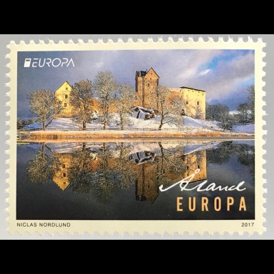 Aland 2017 Michel Nr. 438 Europa Burgen und Schlösser Schloss Kastelholm