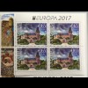 Bulgarien 2017 MH 17 Europaausgabe Burgen und Schlösser Castle Markenheft