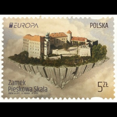 Polen Polska 2017 Nr. 4906 Europa Burgen und Schlösser Schloß Pieskowa Skaa