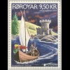 Dänemark Färöer 2017 Michel Nr. 892-93 Europaausgabe Burgen und Schlösser