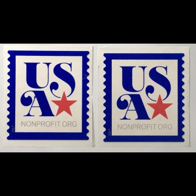 USA Amerika 2017 Michel Nr. 5358 Freimarke USA mit Stern aus Rolle 