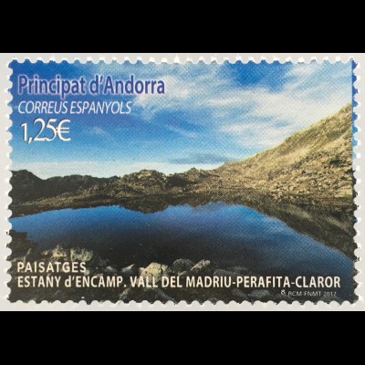 Andorra spanisch 2017 Nr. 455 UNESCO-Welterbe: Vall del Madriu-Perafita-Claror