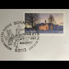 Bund BRD Ersttagsbrief FDC Nr. 3346 2.November 2017 Weihnachtliche Kapelle 