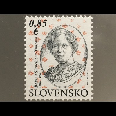 Slowakei Slovakia 2017 Nr. 823 150. Geburtstag von Božena Slančíková-Timrava