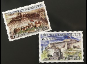 Türkei Turkey 2017 Michel Nr. 4338-39 Europa Burgen und Schlösser Bur Kalesi