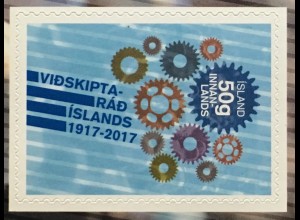 Island Iceland 2017 Michel Nr. 1532 100 Jahre Isländische Handelskammer 