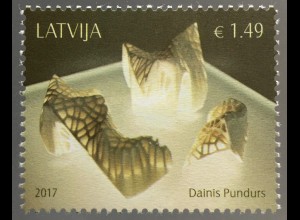 Lettland Latvia 2017 Nr. 1021 Moderne Kunst Keramik Dainis Pundurs Handwerk