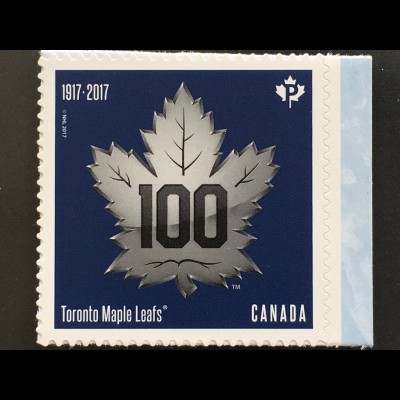 Kanada Canada 2017 Nr. 3563 100 Jahre Toronto Maple Leafs Emblem