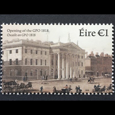 Irland 2018 Nr. 2245 200 Jahre Hauptpostamt Postverkehr Postwesen