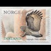 Norwegen 2018 Nr. 1959-61 Vögel Fauna Vogelwelt Bussard Schneeeule Bartkauz 