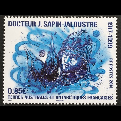 Französische Gebiete in der Antarktis TAAF 2018 Nr. 997 Jean Sapin-Jaloustre
