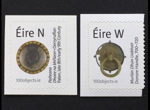 Irland 2018 Nr. 2252-53 Freimarkenserie 100 Objekte Antiquitäten Kunstgegenstand
