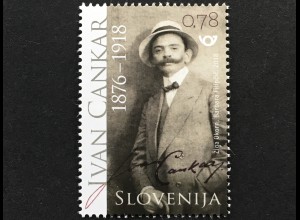 Slowenien Slovenia 2018 Nr. 1286 100. Todestag von Ivan Cankar Schriftsteller 
