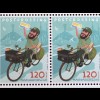 Ungarn Hungary 2018 Nr. 5937 Postkartennetzwerk „Postcrossing" Briefzustellung