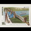 Rumänien 2018 Block 731 II Europaausgabe Brücken Donaubrücke Lügenbrücke 