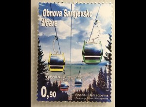 Bosnien Herzegowina 2018 Nr. 730 Seilbahn Verkehrsmittel Gütertransport