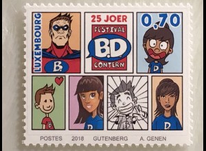 Luxemburg 2018 Nr. 2173 25 Jahre Comic-Festival in Contern Andy Genen