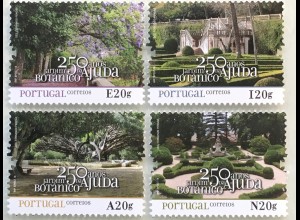 Portugal 2018 Nr. 4374-77 Botanische Gärten Natur Gärten Blumen Flora Botanik