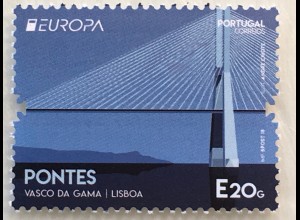 Portugal 2018 Nr. 4383 Europaausgabe Brückenmotive Europacept