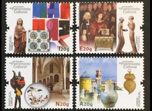 Portugal 2018 Nr. 4385-88 Kulturerbe Handwerk Europ. Union Jahr des Kulturerbes