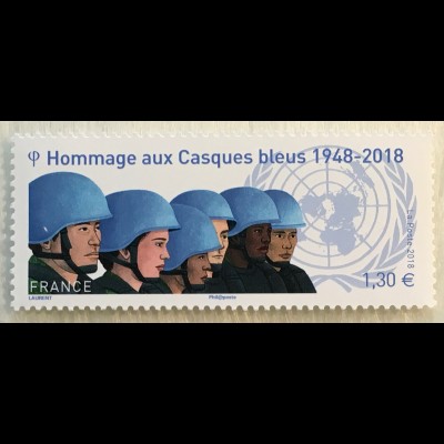 Frankreich France 2018 Nr 7017 70 Jahre Friedenstruppen der Vereinten Nationen