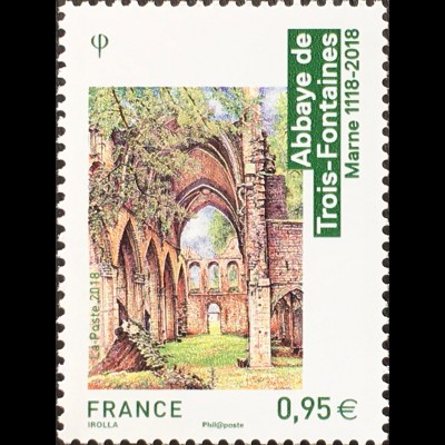 Frankreich France 2018 Nr 7052 Tourismus Zisterzienser-Kloster Trois-Fontaines