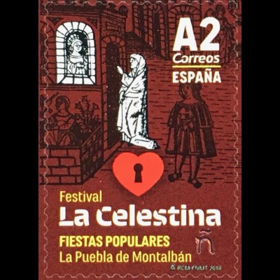 Spanien España 2018 Nr. 5257 Festival La Celestina Theaterfestival Mittelalter