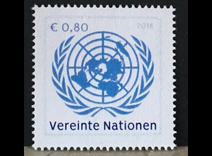 Verei. Nationen UNO Wien 2018 Neuheit Welttag gegen Menschenhandel Blue Heart