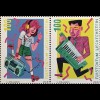 Liechtenstein 2018 Nr. 1916-23 Musik zum Tanzen Illustrationen Jazz Flamenco