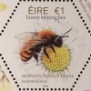Irland 2018 Block 107 Fauna und Flora Einheimische Bienen Wabenförmige Marken