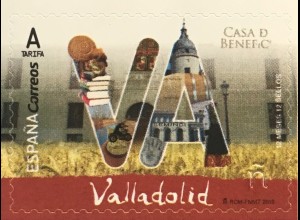 Spanien España 2018 Nr 5244 Freimarke Stadt Valladolid Region Kastilien und León