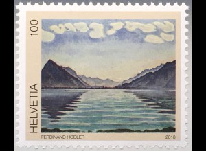 Schweiz 2018 Michel Nr 2560 100. Todestag von Ferdinand Hodler Gemälde Kunst