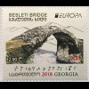 Georgien 2018 Nr. 711-12 Europaausgabe Brückenmotiv Bridges Europacept 