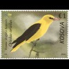 Kosovo 2018 Neuheit Vögel im Kosovo Falke Pirol Singvogel Fauna Ornithologie 