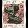 Kroatien Croatia 2018 Block 70 Tag der Briefmarke Dan Marke Skulptur
